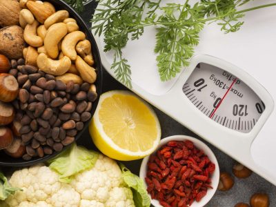 flay-lay-groceries-scale